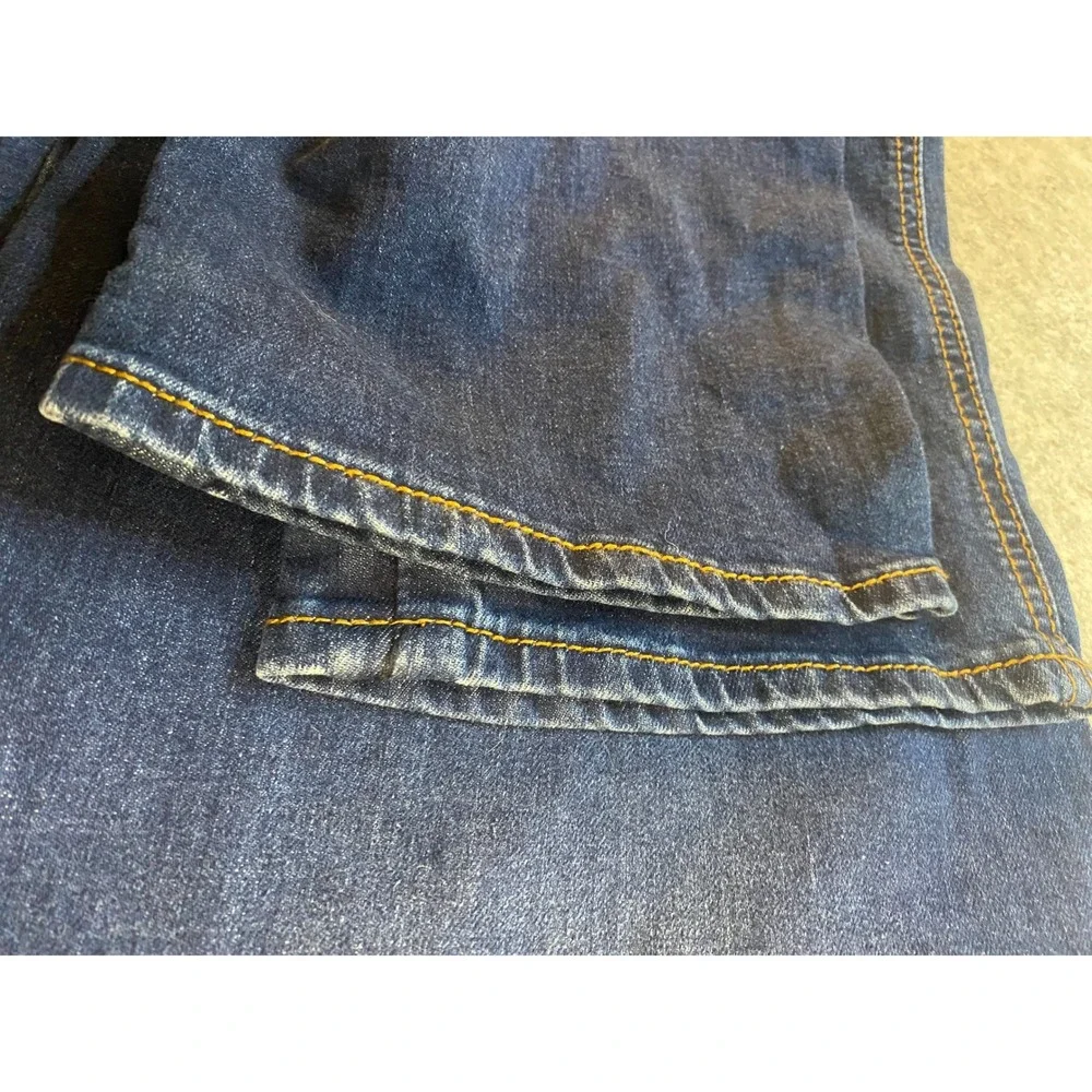 Carbon 2 Cobalt Straight Leg Dark Wash Blue Jeans Men's 38X33
